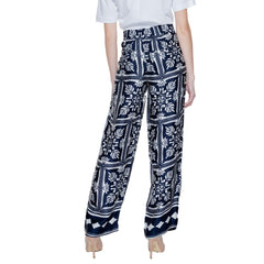 Street One Blue Viscose Pant -   -  Street One.