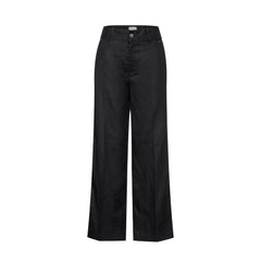 Street One Black Linen Pant -   -  Street One.
