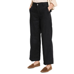 Street One Black Linen Pant -   -  Street One.