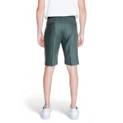 Antony Morato Green Linen Bermuda -   -  Antony Morato.