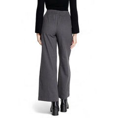 Jacqueline De Yong Gray Cotton Pant -   -  Jacqueline De Yong.