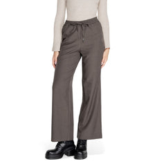 Only Gray Polyester Pant -   -  Only.
