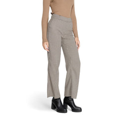 Only Beige Polyester Pant -   -  Only.