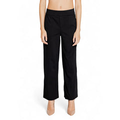 Street One Black Viscose Pant -   -  Street One.