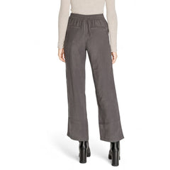 Jacqueline De Yong Gray Viscose Pant -   -  Jacqueline De Yong.