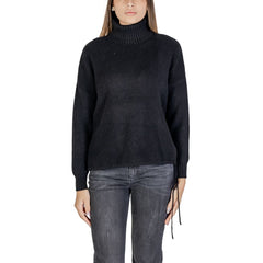 Sandro Ferrone Black Viscose Turtleneck -   -  Sandro Ferrone.
