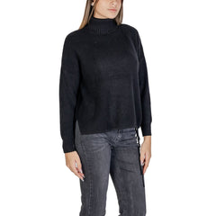 Sandro Ferrone Black Viscose Turtleneck -   -  Sandro Ferrone.