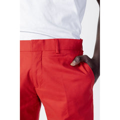 Antony Morato Red Cotton Pant -   -  Antony Morato.