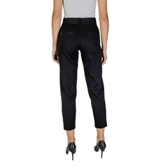 Street One Black Viscose Pant -   -  Street One.