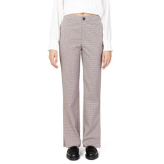 Only Beige Polyester Pant -   -  Only.