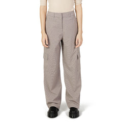 Only Beige Polyester Pant -   -  Only.