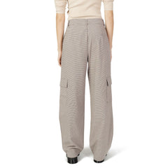 Only Beige Polyester Pant -   -  Only.