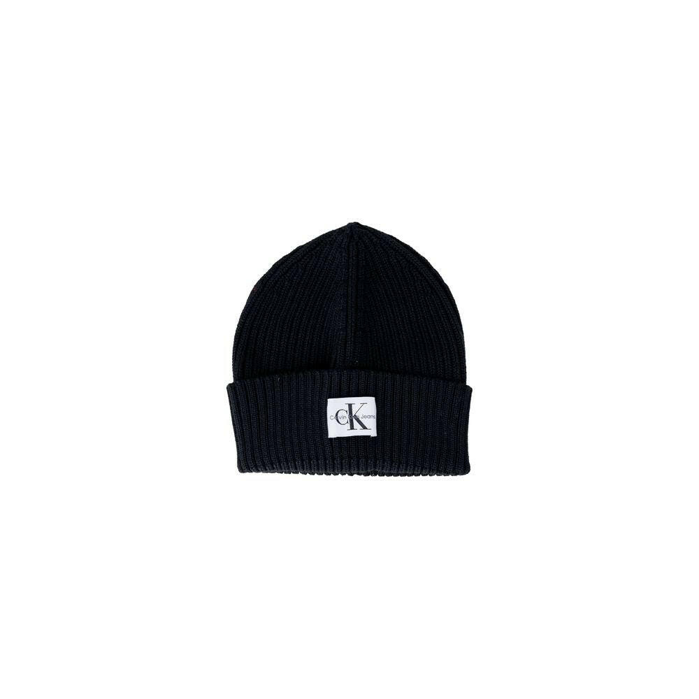 Calvin Klein Jeans Black Wool Caps Baseball Hat -   -  Calvin Klein Jeans.