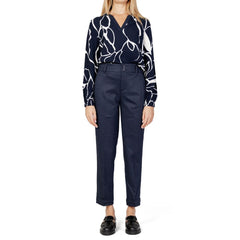 Street One Blue Viscose Pant -   -  Street One.