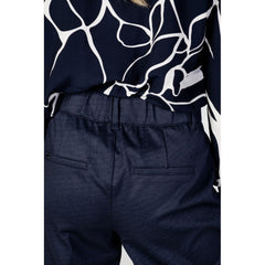 Street One Blue Viscose Pant -   -  Street One.