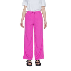 Only Pink Linen Pant -   -  Only.