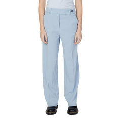 Only Blue Polyester Pant -   -  Only.