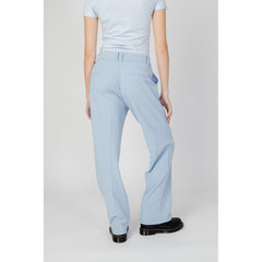 Only Blue Polyester Pant -   -  Only.