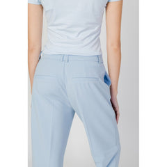 Only Blue Polyester Pant -   -  Only.