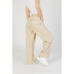 Only Beige Cotton Pant -   -  Only.