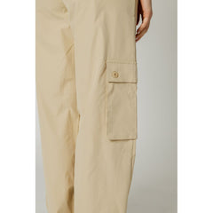 Only Beige Cotton Pant -   -  Only.