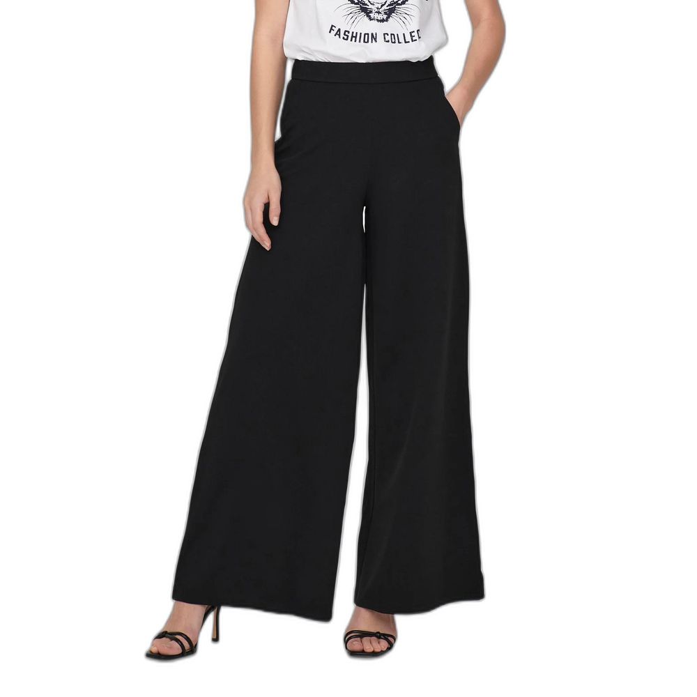Jacqueline De Yong Black Recycled Polyester Pant -   -  Jacqueline De Yong. Jacqueline De Yong Black Recycled Polyester Pant -   -  Jacqueline De Yong.
