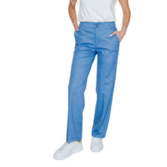 Street One Blue Polyester Pant -   -  Street One.