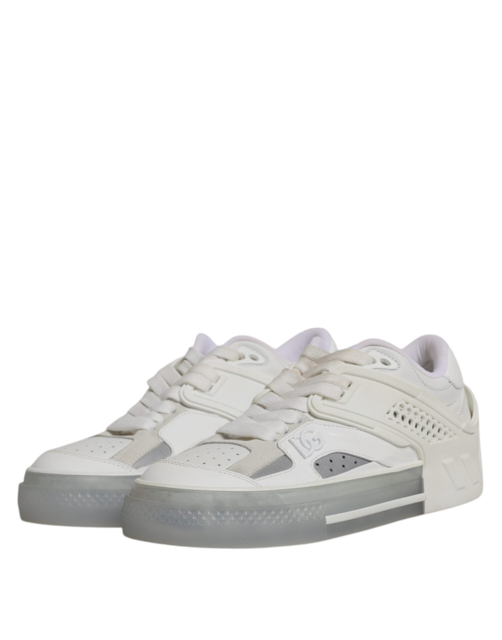 Dolce & Gabbana White DG Logo CUSTOM 2.Zero Sneakers Shoes -   -  Dolce & Gabbana. Dolce & Gabbana White DG Logo CUSTOM 2.Zero Sneakers Shoes -   -  Dolce & Gabbana.
