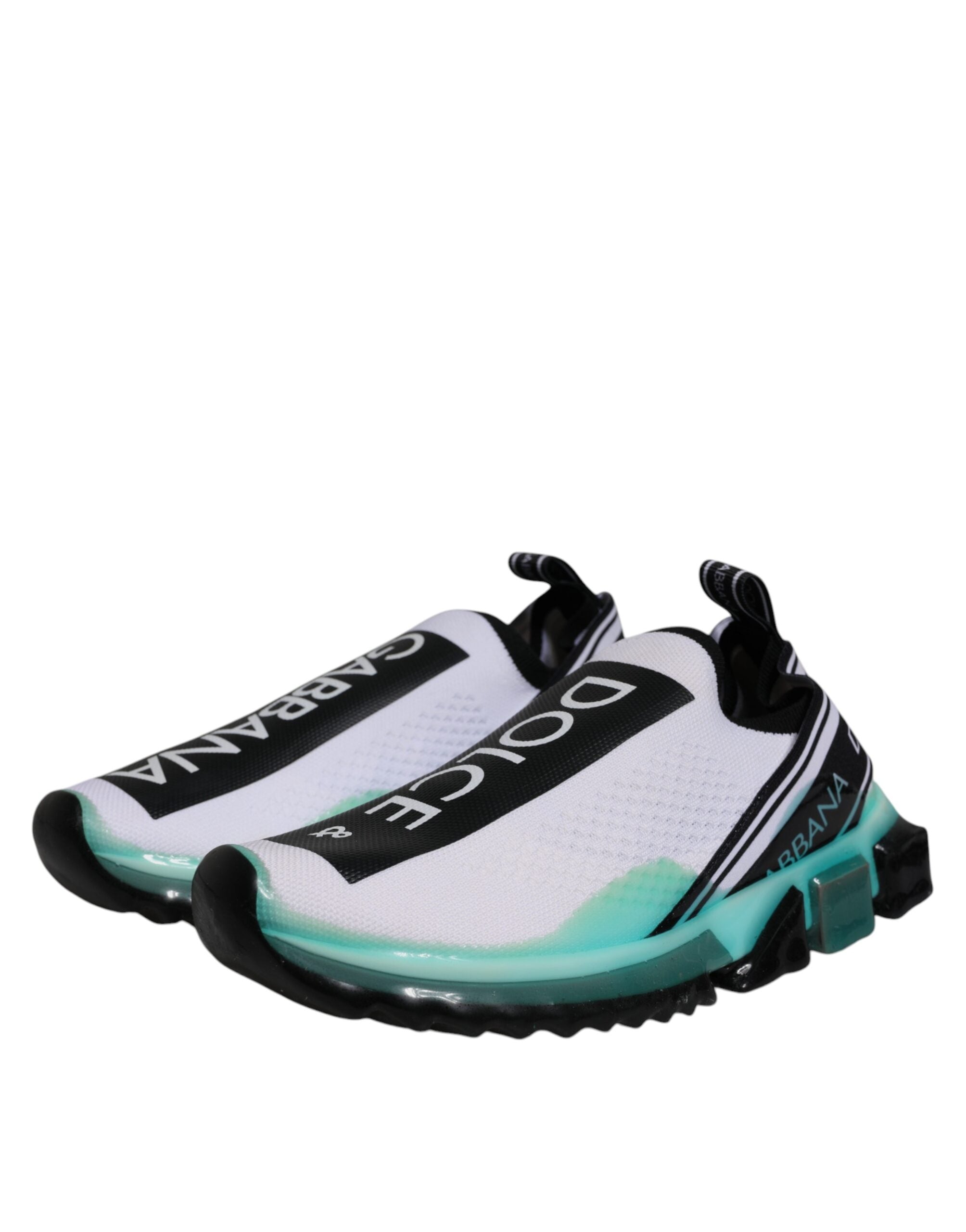 Dolce & Gabbana White Blue Sorrento Slip On Sneakers Shoes -   -  Dolce & Gabbana. Dolce & Gabbana White Blue Sorrento Slip On Sneakers Shoes -   -  Dolce & Gabbana.