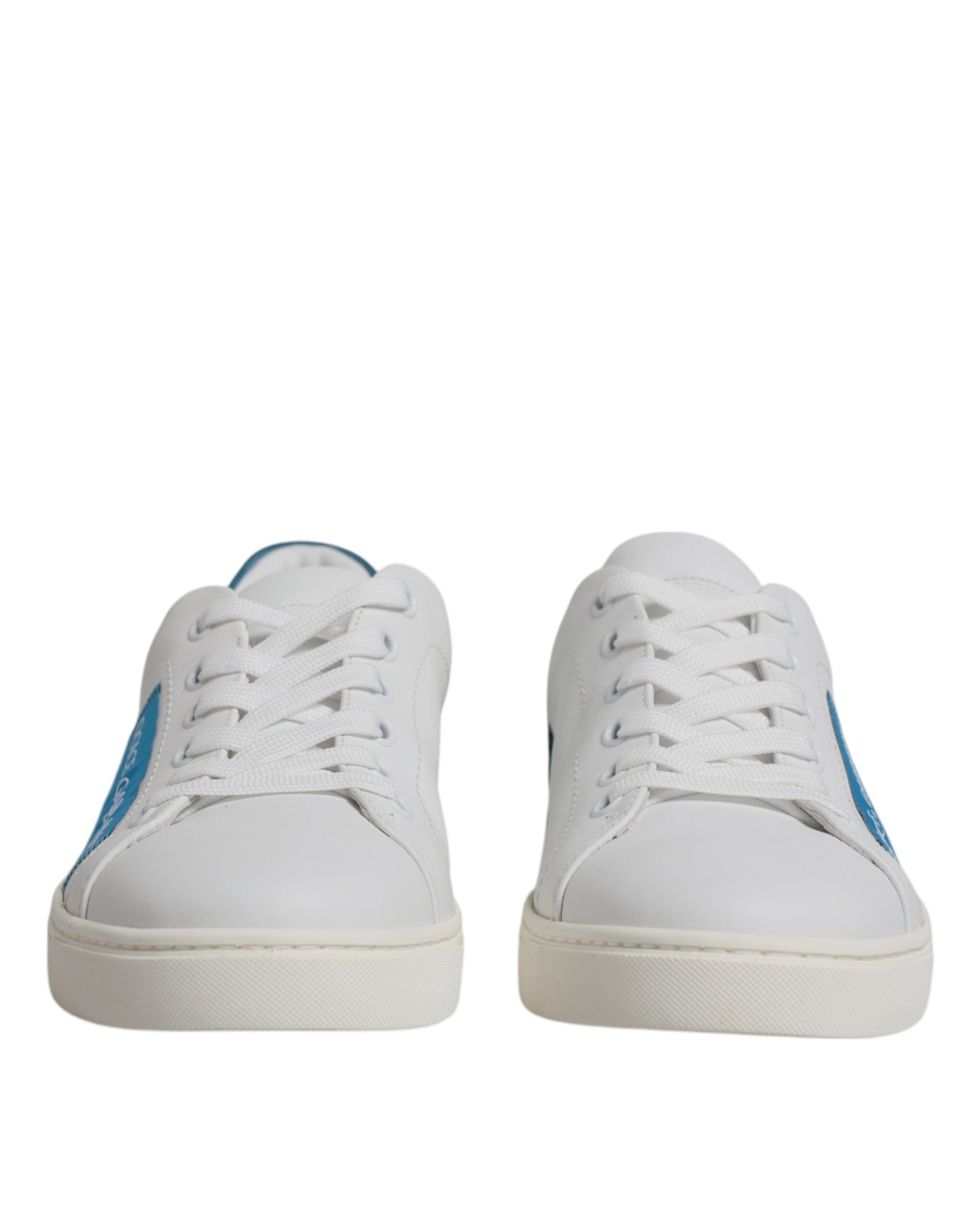 Dolce & Gabbana White London Calf Leather Sneakers Shoes -   -  Dolce & Gabbana. Dolce & Gabbana White London Calf Leather Sneakers Shoes -   -  Dolce & Gabbana.