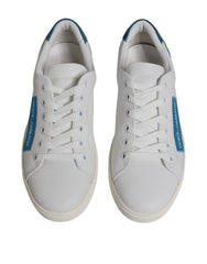 Dolce & Gabbana White London Calf Leather Sneakers Shoes -   -  Dolce & Gabbana.
