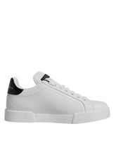 Dolce & Gabbana White Leather Classic Low Top Sneakers Shoes -   -  Dolce & Gabbana.