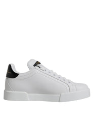 Dolce & Gabbana White Leather Classic Low Top Sneakers Shoes -   -  Dolce & Gabbana.