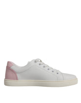 Dolce & Gabbana White Classic Calf Leather Sneakers Shoes -   -  Dolce & Gabbana.