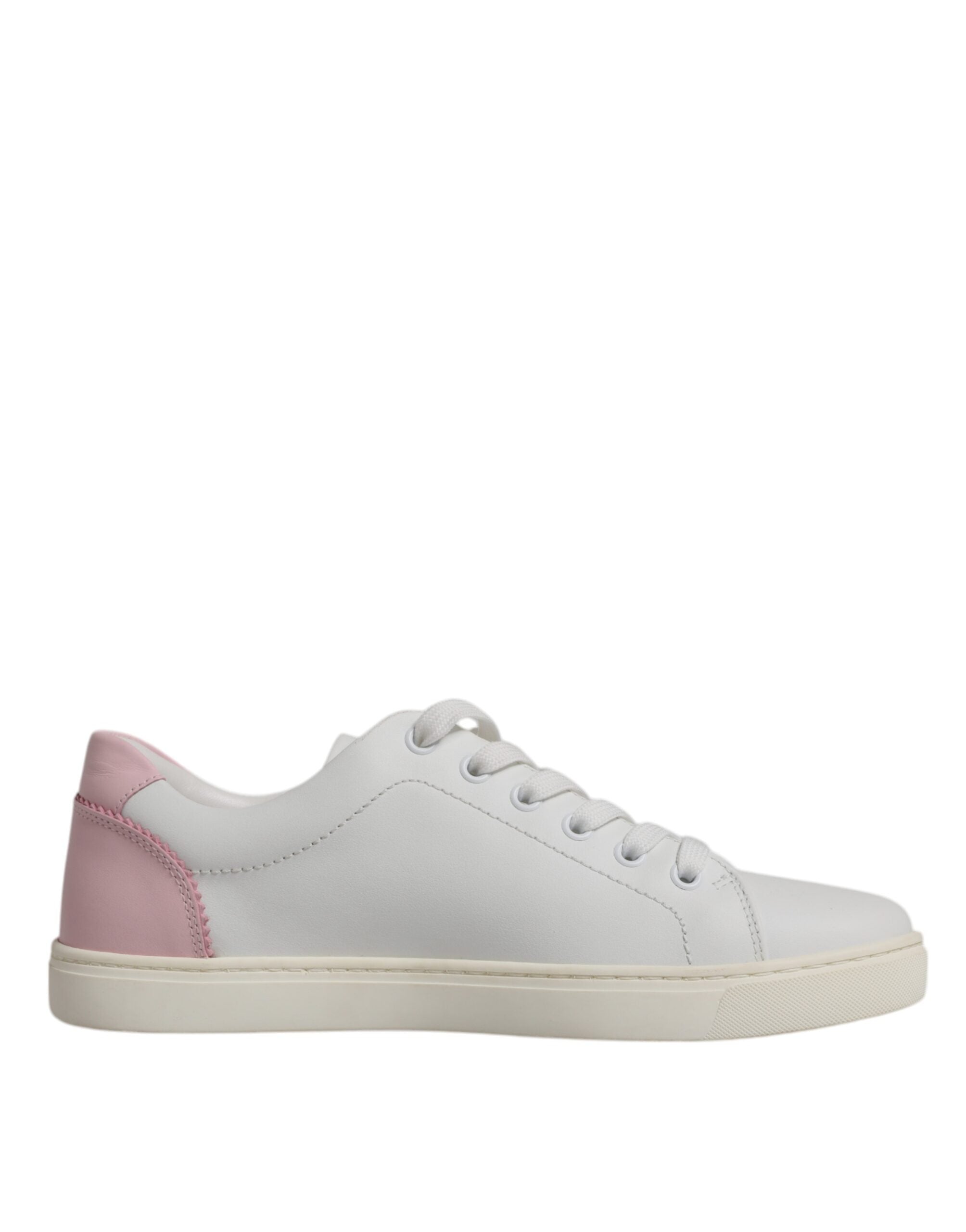 Dolce & Gabbana White Classic Calf Leather Sneakers Shoes -   -  Dolce & Gabbana. Dolce & Gabbana White Classic Calf Leather Sneakers Shoes -   -  Dolce & Gabbana.