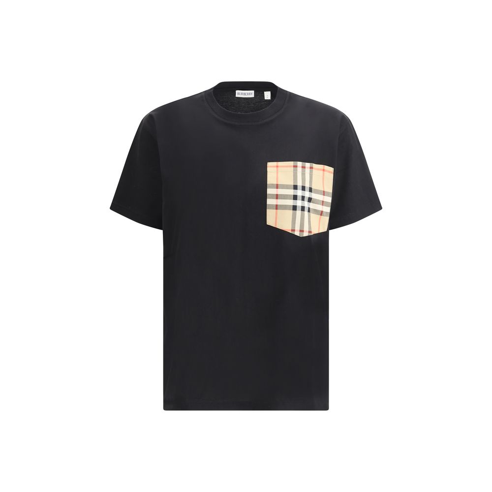 Burberry Archive Check pocket t-shirt -   -  Burberry.