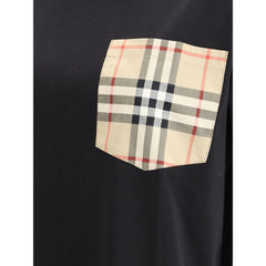 Burberry Archive Check pocket t-shirt -   -  Burberry.