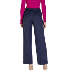 Street One Blue Viscose Pant -   -  Street One.