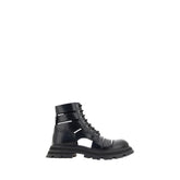 Alexander McQueen Wander Combat Boots -   -  Alexander McQueen.