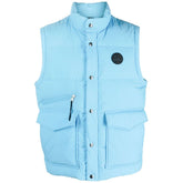 Woolrich Light Blue Polyester Men Vest -   -  Woolrich.