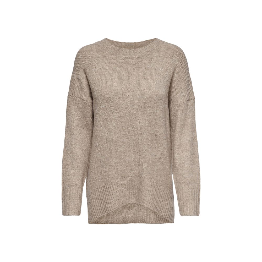 Only Beige Marabou Sweater -   -  Only.