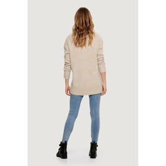 Only Beige Marabou Sweater -   -  Only.
