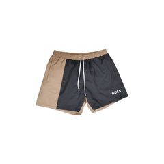 Hugo Boss Beige Polyester Swim Brief -   -  Hugo Boss.