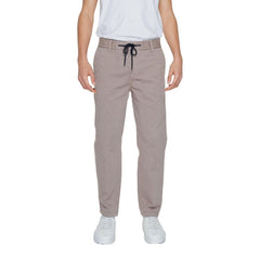 Hugo Boss Brown Cotton Pant -   -  Hugo Boss.