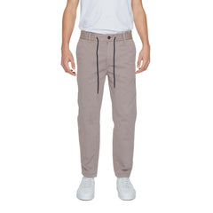 Hugo Boss Brown Cotton Pant -   -  Hugo Boss.