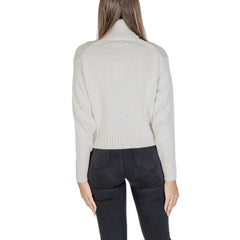 Calvin Klein Jeans Cream Cotton Sweater -   -  Calvin Klein Jeans.