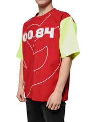 Dolce & Gabbana Multicolor Logo Cotton Men Crew Neck T-shirt -   -  Dolce & Gabbana.