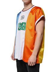 Dolce & Gabbana Multicolor Jersey Tank Sleeveless T-shirt -   -  Dolce & Gabbana.