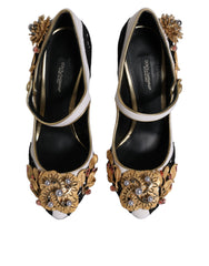 Dolce & Gabbana Multicolor Embellished Heels Pumps Shoes -   -  Dolce & Gabbana.