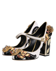 Dolce & Gabbana Multicolor Embellished Heels Pumps Shoes -   -  Dolce & Gabbana.